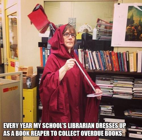 thehoneydukes: These librarians sure as hell have a good sense of humor