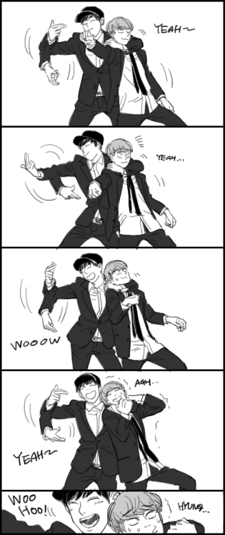 whatthekey:exonewcomer:REQUEST : suchen :3 (suho + chen) SCREAMING THIS WAS MY REQUEST OH MY GOD THA