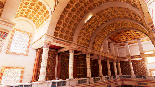 mahirumidnight:Inside the Library of Alexandria