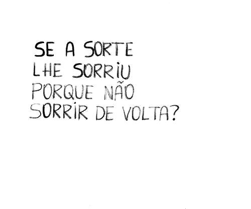 Apenas sorria