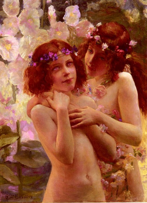 Porn photo master-painters:    Gaston Bussière - Salomé