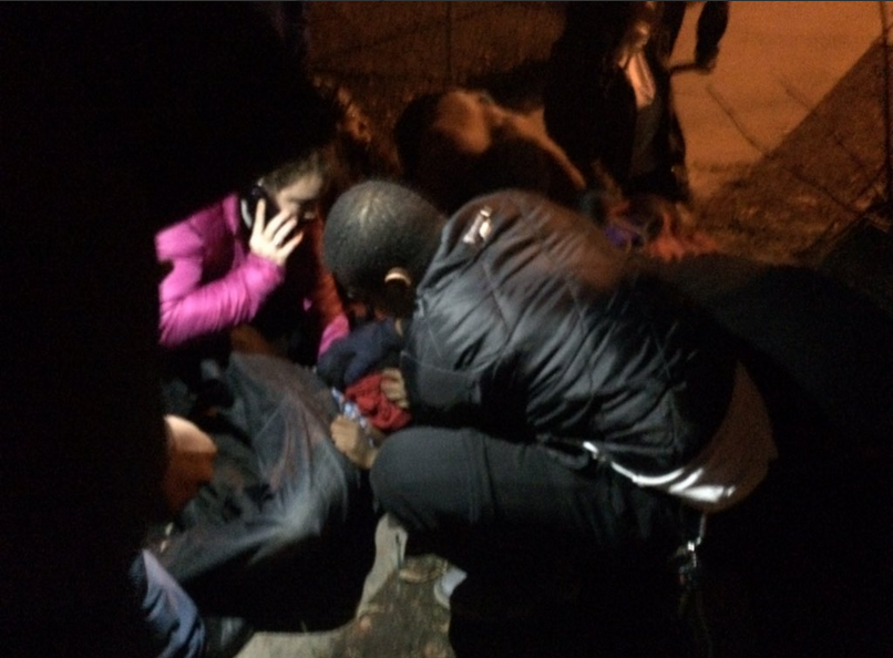 Masked Gunmen Open Fire on Black Lives Matter Protesters One Block From Police Precinct