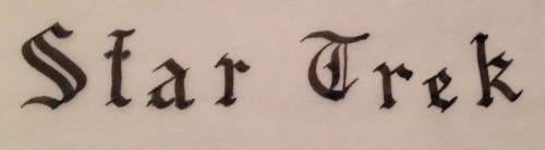 I Have Too Much Fun Doing These. (And I Apologize For The Crooked/waviness; I Did These Totally Freehand.)