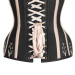 luxus-aeterna:Historic Brocade Underbust Corset with Flossing by Corset-Story, also