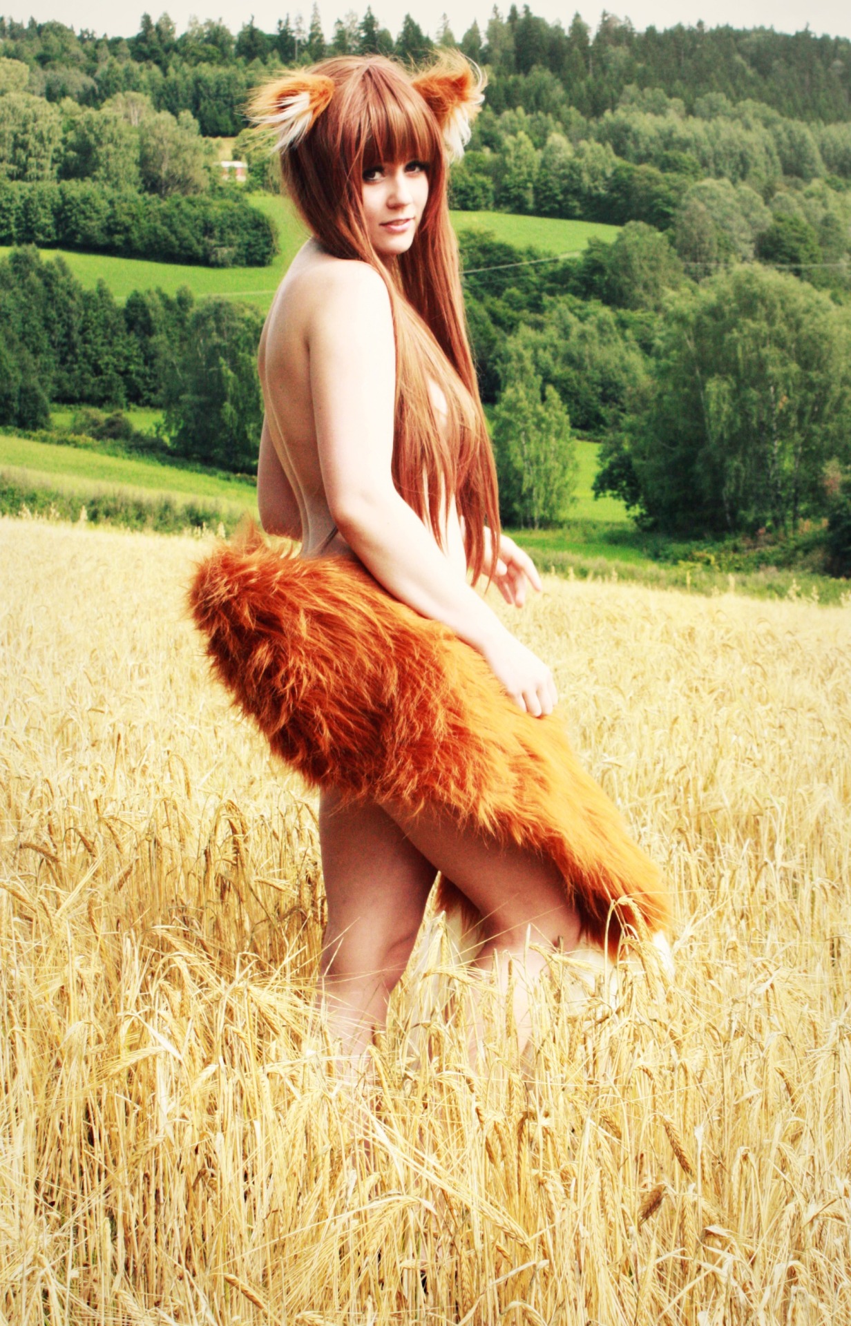 tanzoir:  So these photos are all of my Spice &amp; Wolf Holo cosplay. I love