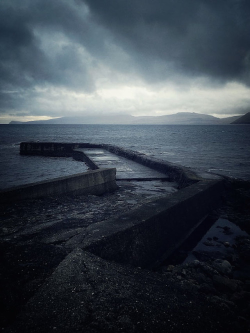 asylum-art:Faroe Islands Photography by Julian Calverleyon BehanceAs part of a Land Rover campaign, Julian Calverley spent few days on Faroe Islands and captured images of its breathtaking, dark and mysterious landscapes with an Iphone. A wonderful nature