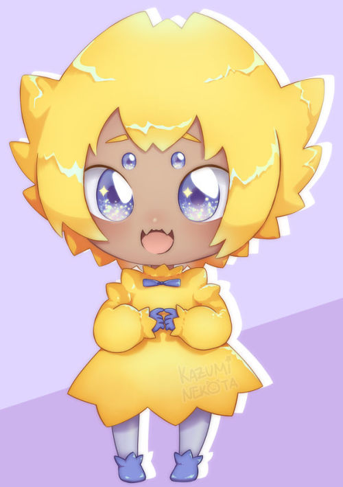 Kazu S Art Gijinka Joltik Chibi Version I Want To Draw Them