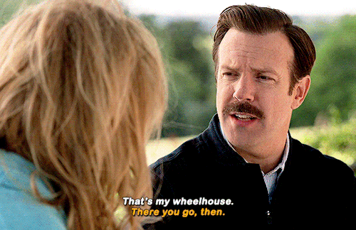 rory-amy:I know that you didn’t just pop down to feed me.TED LASSO | 1.02 “Biscuits”
