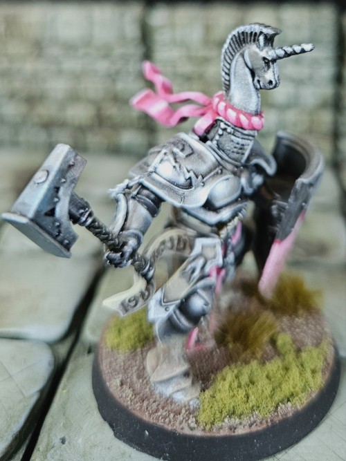 Gotta Have More Pink, Here's The Pink Ranger- I Mean Heraldic Knight. Maybe I Should've Gone With Two