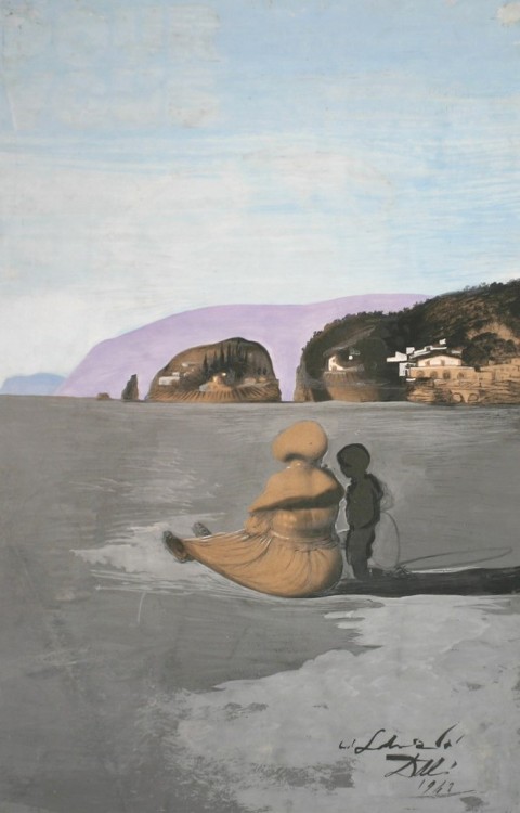 magrittee:  Salvador Dali - Adolescence 