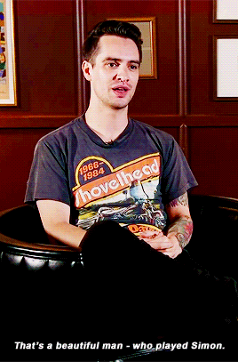 brendonuries:Brendon Urie on Love, Simon