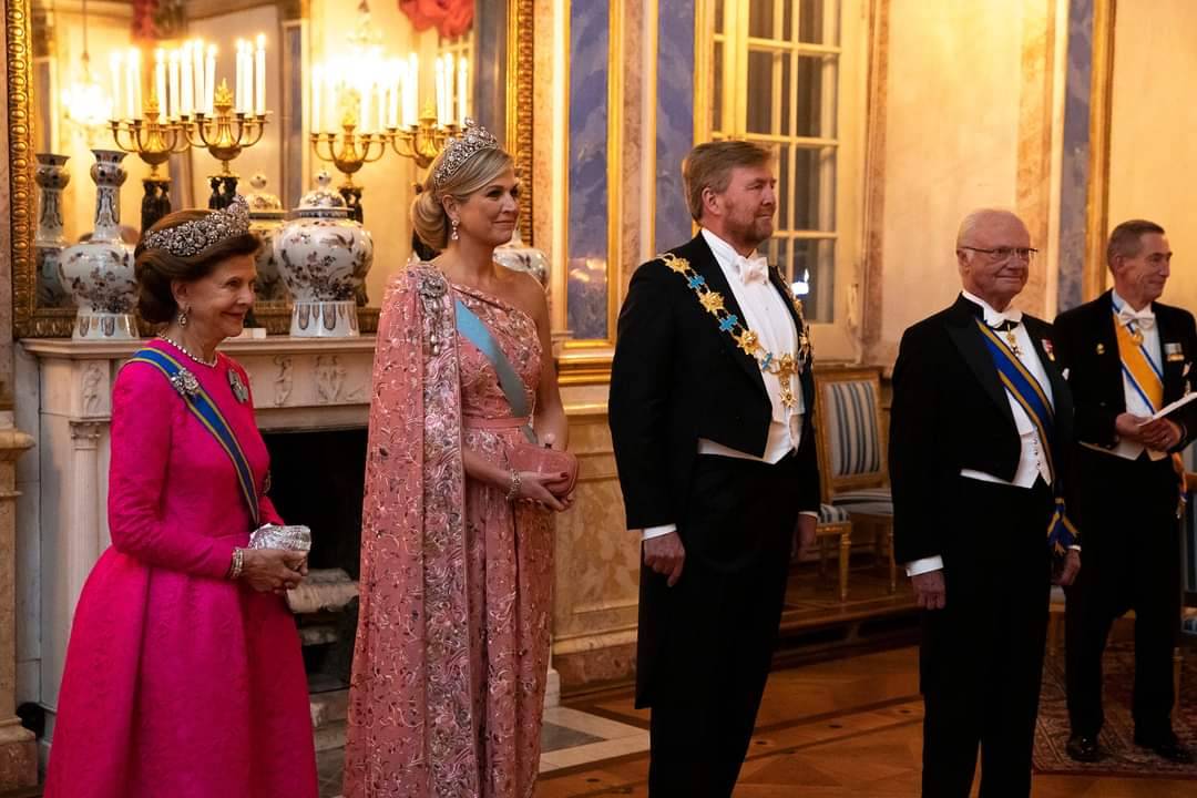 Monarquía Sí — King Charles III and Queen Camilla hosted a dinner...