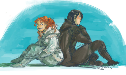 minuiko:Ygritte + Jon Snow