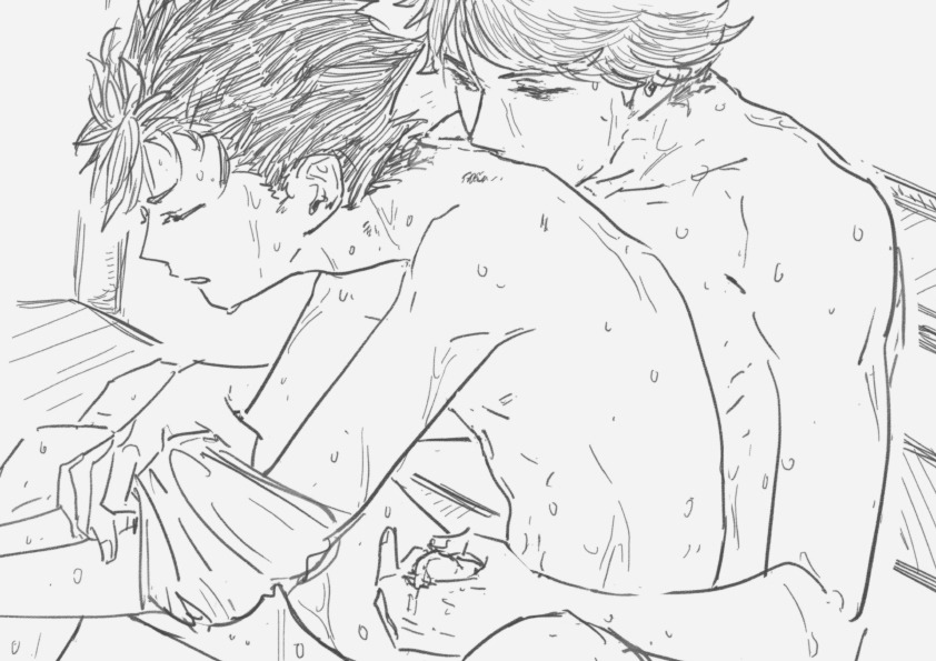 chellokoru:   More oinoya in the changing room just becuz. Wouldn’t noya look so