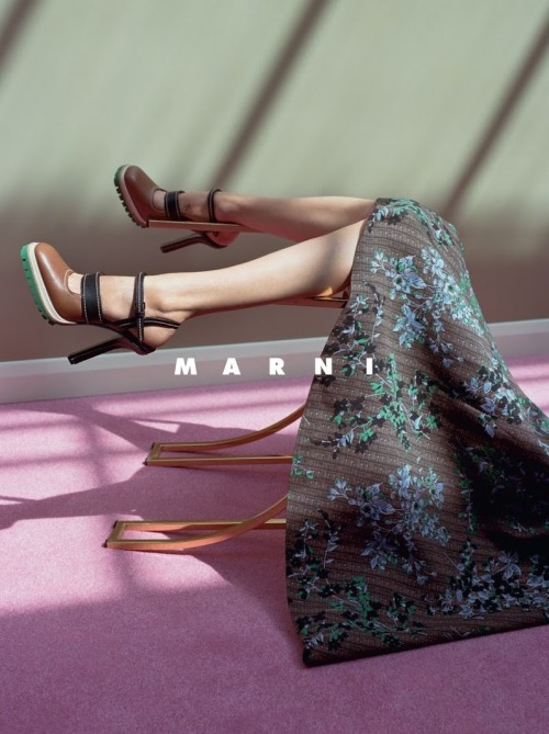 Marni Fall/Winter 2015 campaign photographed by Jackie Nickerson.