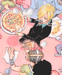 younggenji: One Piece 779 color spread: Let’s Go for Pirate Festival!