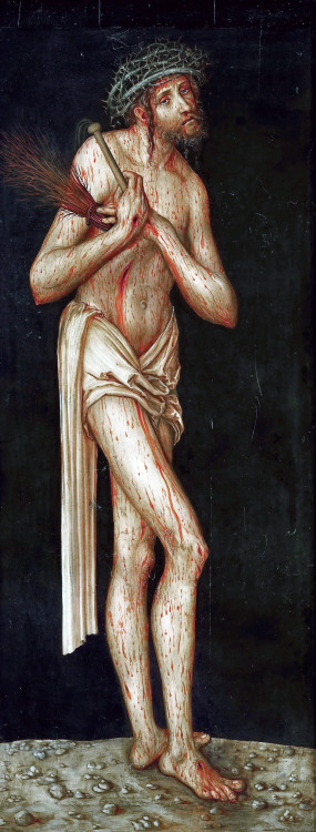 Lucas Cranach the Elder - The Suffering Christ (c. 1510).