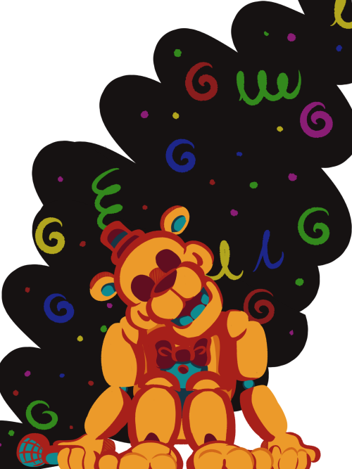 Palette challenge #1- Fredbear  Fnaf golden freddy, Fnaf, Fnaf drawings