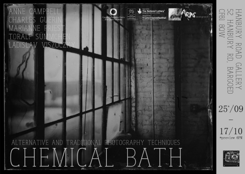 The Kickplate Project“chemical bath” is an exhibition of alternative and traditional photographic an