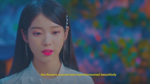 hotel del luna - ep.12 ending scene“it’s heartbreaking if i remain only as a flower petal that’s bou