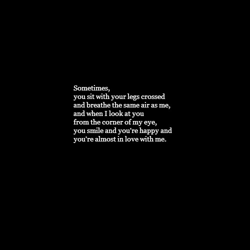 It's a hell of a feeling, tho