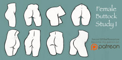 drawingden:  Butt Studies by Soccer20Star 