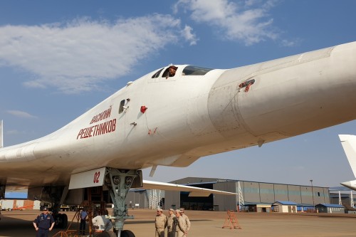 Russian Air Force Tupolev Tu-160 visiting South Africa. Photo © Ministry of Defence of the Russian F