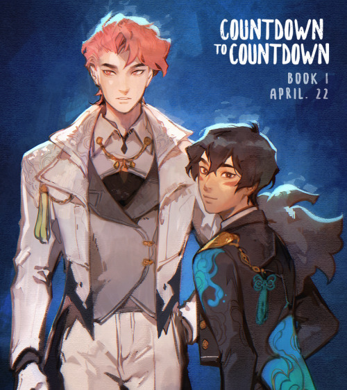 velinxi: COUNTDOWN TO COUNTDOWN: BOOK 1 will start its crowdfunding campaign on April 22. Midnight 