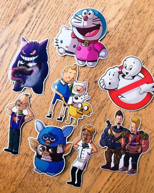 NEW Icons unmasked sticker set ( in bio) -(Printed by @stickerapp) www.instagram.com/p/BsynA