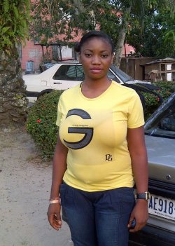 jazziedad:  Abigail in Nigeria, looking kinda