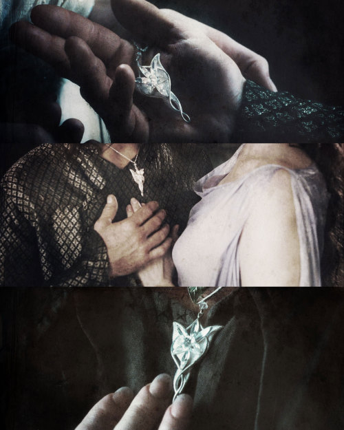 fuck-yeah-middle-earth:For her love, I fear the Grace of Arwen Undómiel will diminish.     (requeste