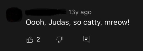 Oooh, Judas, So Catty, Mreow!
