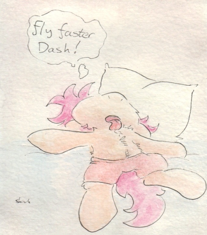 slightlyshade:  Sweet dreams, Scoots!  x3