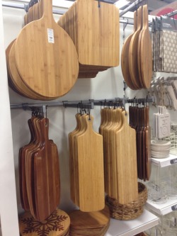 theroomatthebottomofthestairs:  Saw these. Head went elsewhere. Elsewhere being where these are not breadboards/serving platters.  I do this frequently.