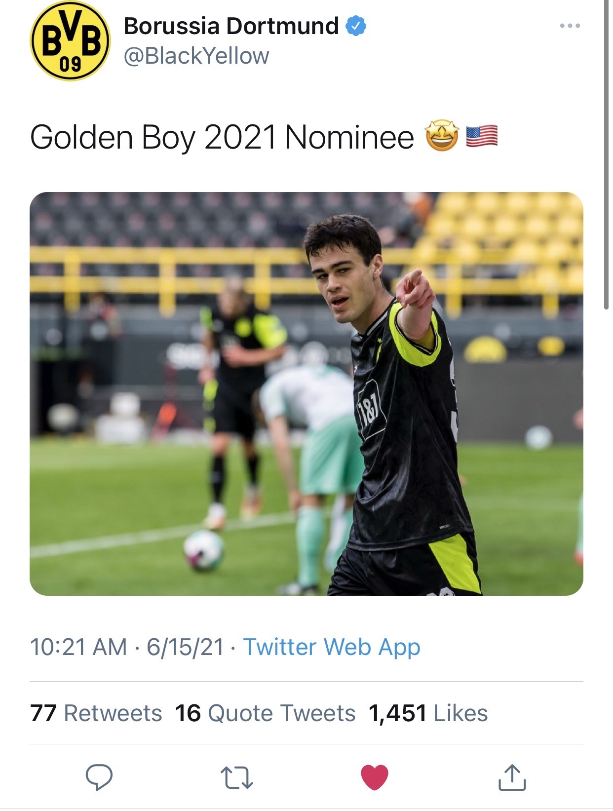 It S Not Soccer It S Football Golden Boy Nominees It S Not Soccer It S Football Golden Boy Nominees