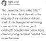 thechronicmasochist:transgenderuwo:genderoutlaws:ALTThe Lavender Clinic, organized
