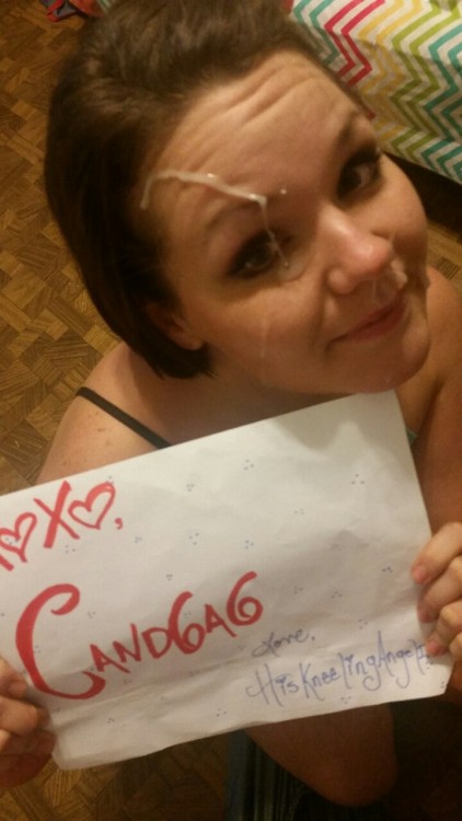 cand6a6:  herlovingmaster1114:My babygirl hiskneelingangel had fun making a sign for her biggest fan, cand6a6 Still get turned on by you! 