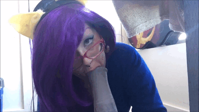 satanicdoki:  As promised- My Rarity cosplay sexiness! If you’d like to see the whole video kik me. Kik: SatanicDoki