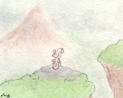 slightlyshade:The woods at the mountains are all misty. There’s so much going on before a little pony.Aww :3