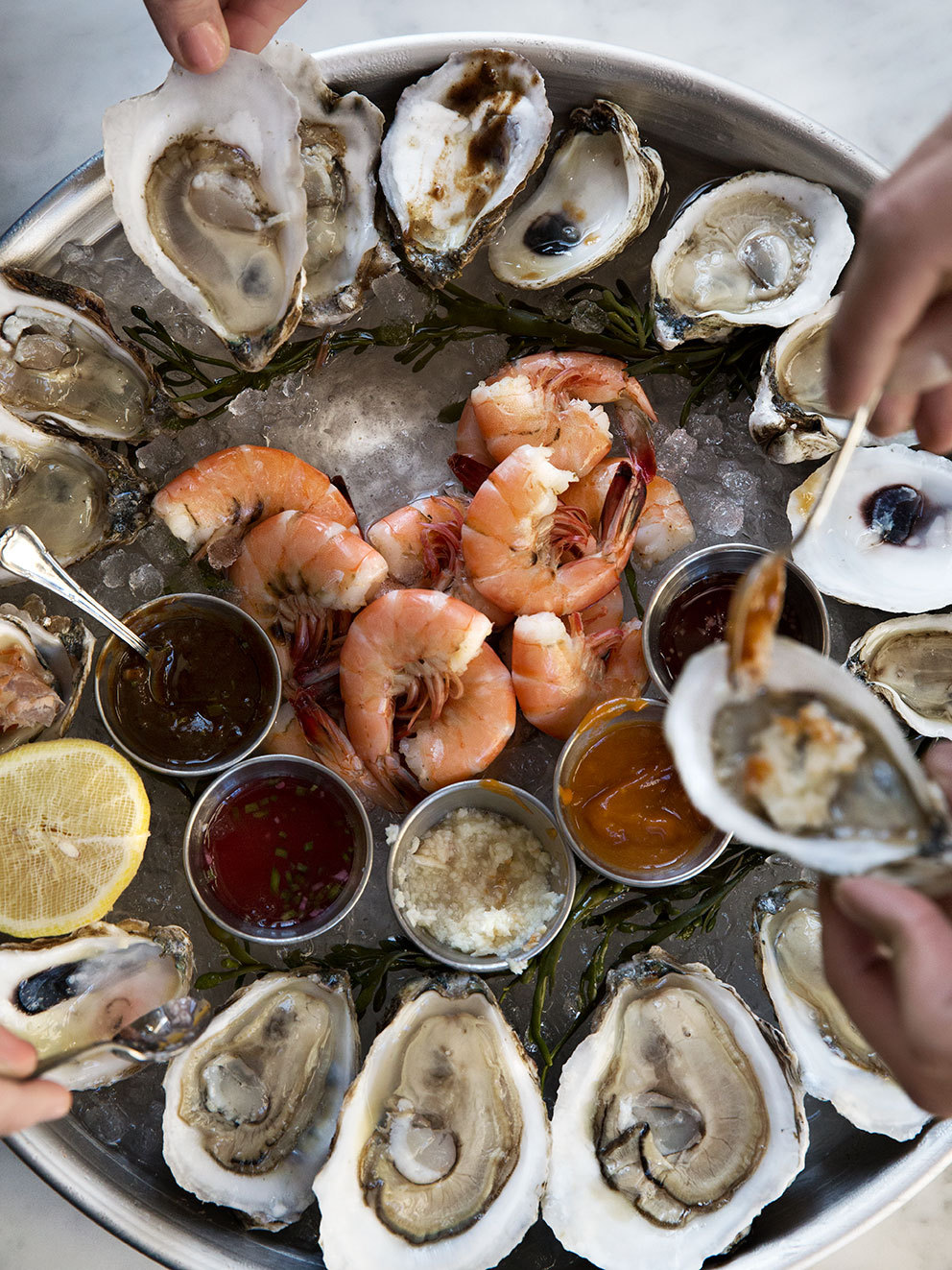 simobutterfly:East Coast Oysters from Eattheordinary restaurant. 