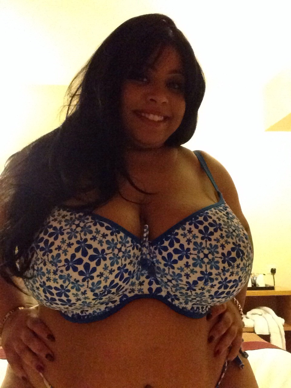 bustyshanice:  Another birthday prezzie ðŸ‘™ my new bikini  So hot especially