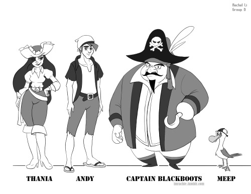 Pirate theme design for character class&ndash;excuse the cheesy write up haha..