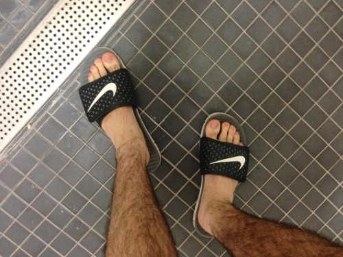 Porn Pics lafootbro:  Hitting the gym showers