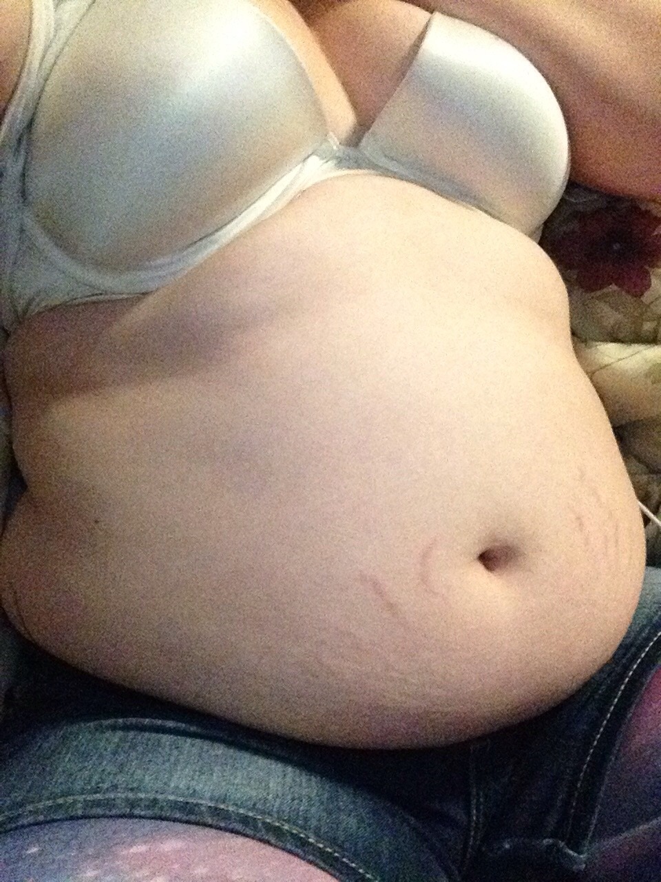 Fat belly babe