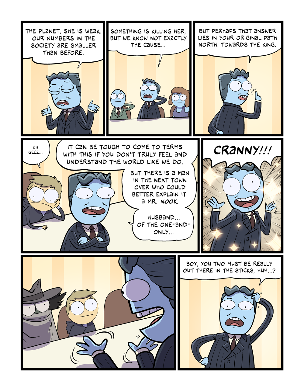 backcomic:  pages 290 &amp; 291Oh, yeah. The FAMOUS Cranny. Of course…. *looks