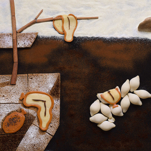 Classic Masterpieces Are Recreated Using Food by Tatiana Shkondina Tatiana Shkondina is im