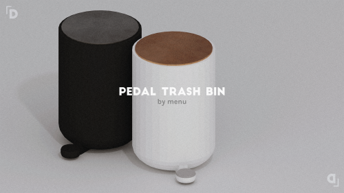 「 menu pedal trash bin 」— I don’t know. I just wanted a fancy trash bin and decided to s