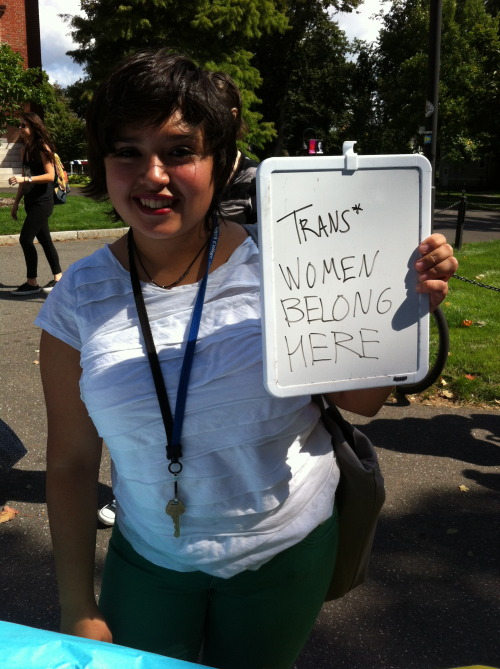 ateshsalih:smith-q-and-a:here are some photos from our table at the Smith College Org Fair, (09/03/1