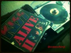 KISS - Alive II | Casablanca NBLP 7076-2 | #spinning into the night #onmyturntable