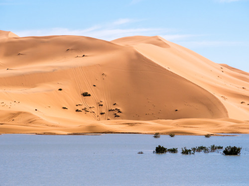 lucoli:  Marocco 2015 - Una foto al giorno, se ti va. #35 - La duna sul lago 
